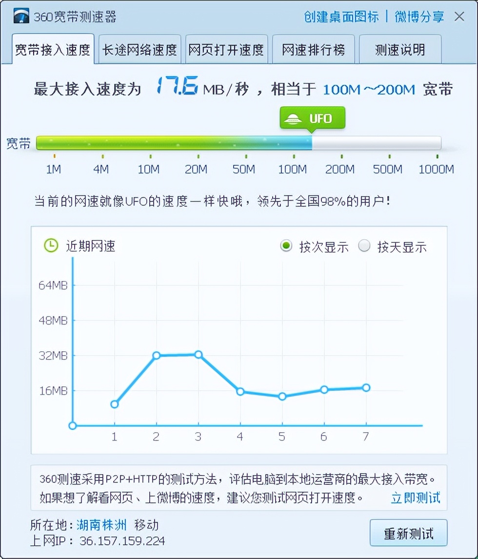 怎么测试自己的宽带网速快还是慢，网络速度测试方法，试试吧