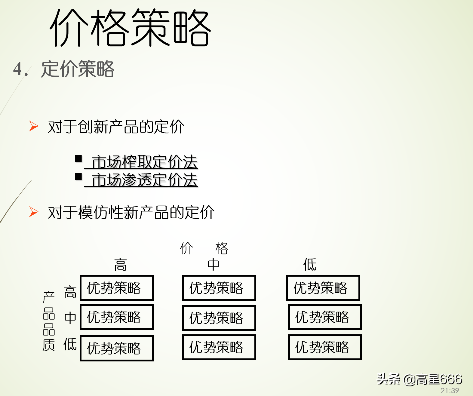 商业分析模型——4Ps营销组合分析